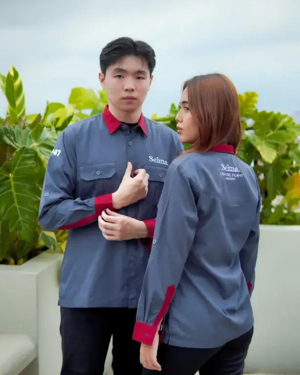 Kemeja dan wearpack seragam kerja buatan Bazuin Clothing 3